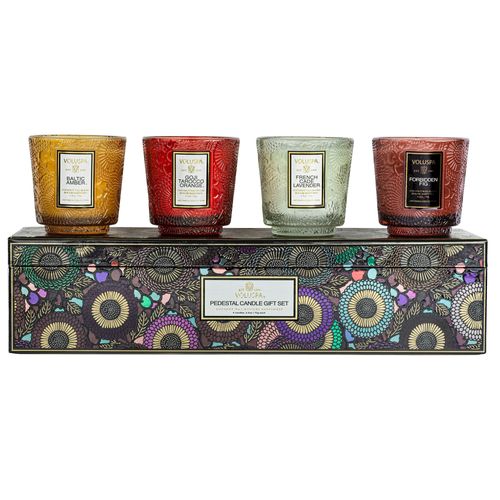 Voluspa Pedestal 4 Candle Gift Set image thumbnail