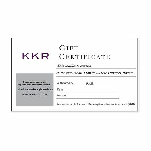 $100 E-Gift Certificate  image thumbnail