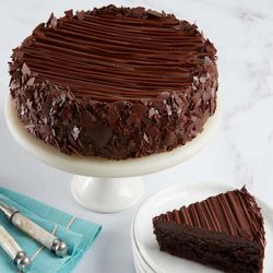 Image of Triple Chocolate Enrobed Brownie Cake