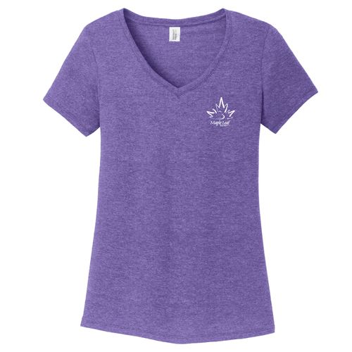 MLFS103 Women’s Perfect Tri V-Neck Tee image thumbnail