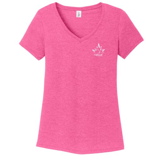 MLFS103 Women’s Perfect Tri V-Neck Tee image thumbnail