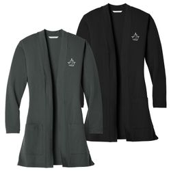 Image of MLFS116 Ladies Concept Long Pocket Cardigan