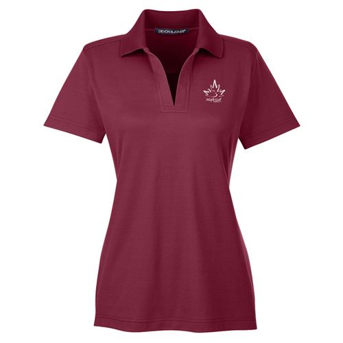 MLFS53 Ladies Crown Lux Polo image thumbnail