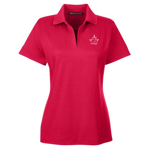 MLFS53 Ladies Crown Lux Polo image thumbnail