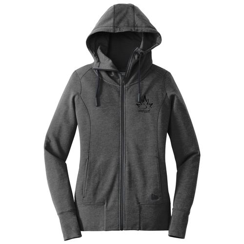 MLFS71 Ladies Tri-Blend Fleece Full-Zip Hoodie image thumbnail