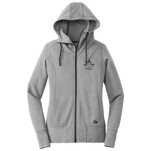 MLFS71 Ladies Tri-Blend Fleece Full-Zip Hoodie image thumbnail