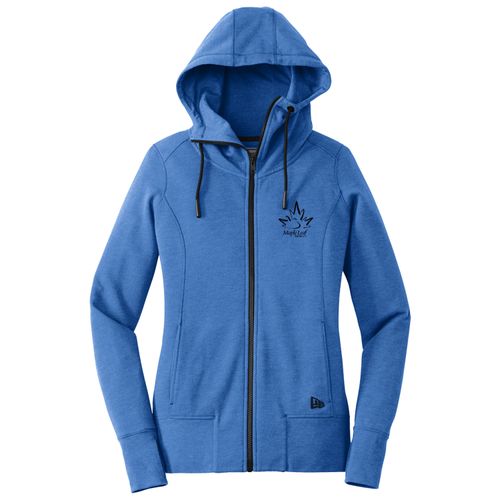 MLFS71 Ladies Tri-Blend Fleece Full-Zip Hoodie image thumbnail