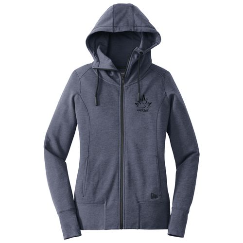 MLFS71 Ladies Tri-Blend Fleece Full-Zip Hoodie image thumbnail