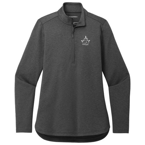 MLFJ41 Ladies Double Knit 1/4 Zip image thumbnail