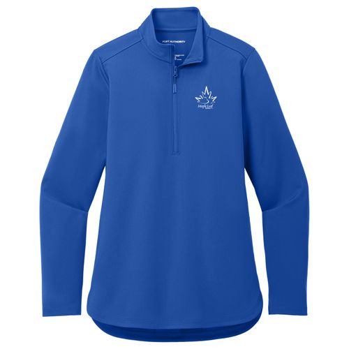 MLFJ41 Ladies Double Knit 1/4 Zip image thumbnail