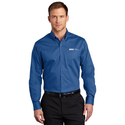 PORT AUTHORITY MEN'S SUPERPRO TWILL SHIRT image thumbnail