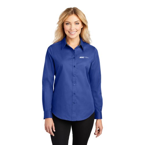 PORT AUTHORITY LADIES' LONG SLEEVE EASY CARE SHIRT 	 image thumbnail