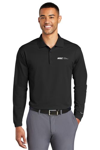 Nike Long Sleeve Dri-FIT Stretch Tech Polo image thumbnail