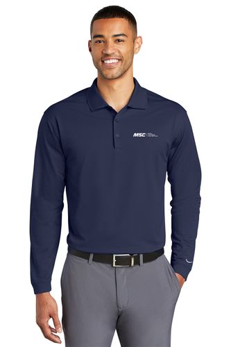 Nike Long Sleeve Dri-FIT Stretch Tech Polo image thumbnail
