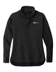 Image of Sport-Tek ® Ladies Triumph Cowl Neck Pullover