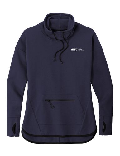 Sport-Tek ® Ladies Triumph Cowl Neck Pullover image thumbnail