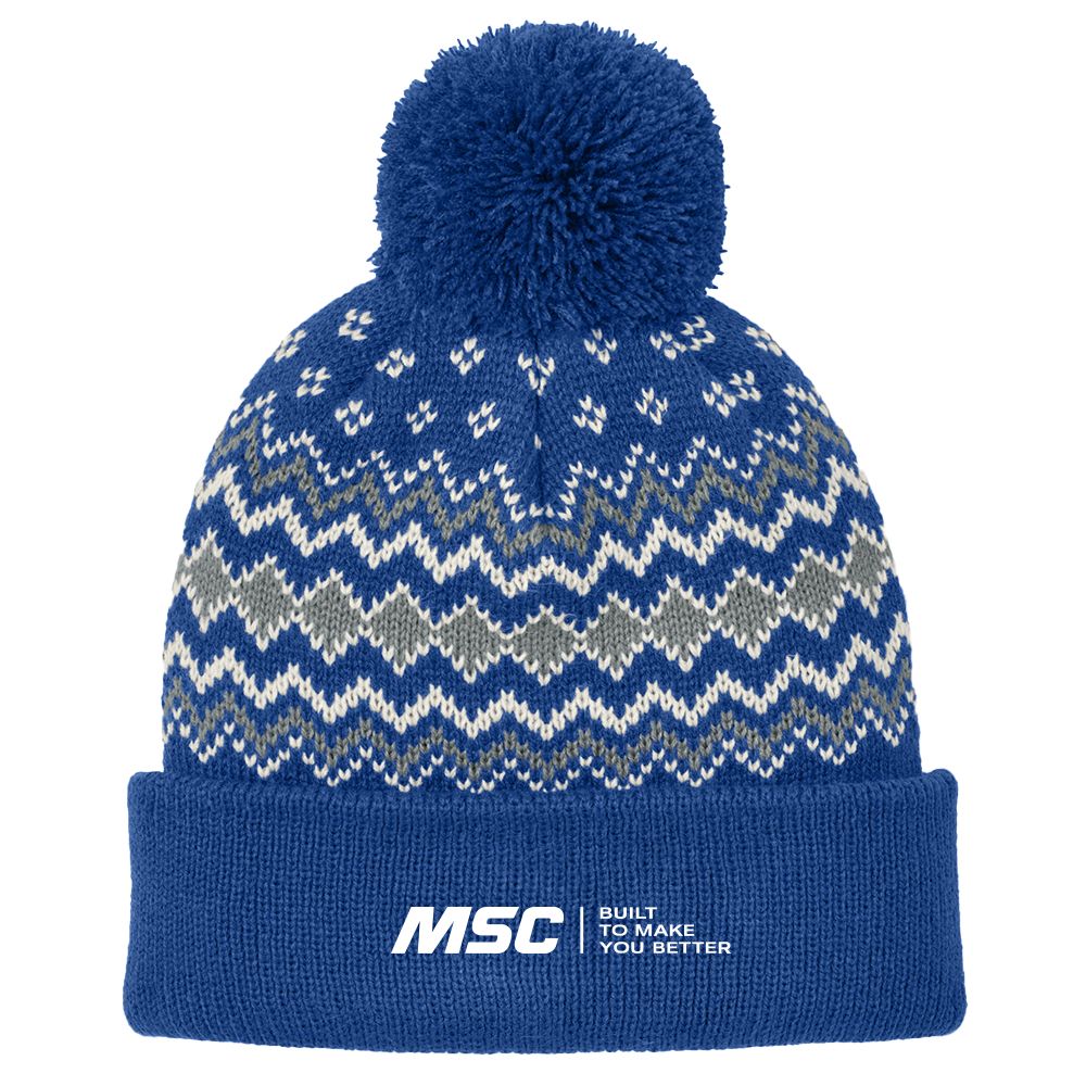 Port Authority Alpine Pom Beanie primary image