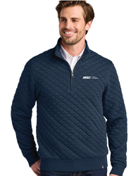 Image of Brooks Brothers Diamond Quilt 1/4-Zip