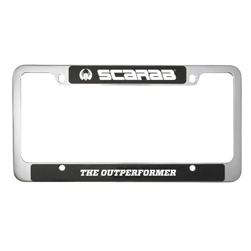 SJBAS20 Chrome Plated License Frame image thumbnail