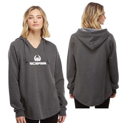 SJBS107 Women's California Wave Wash Hoodie image thumbnail