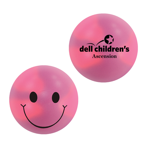 CUSTOM MOOD SMILEY FACE STRESS BALL image thumbnail