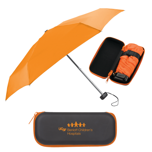 CUSTOM 37" MINI TRAVEL UMBRELLA image thumbnail