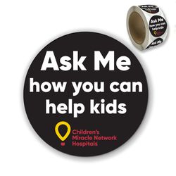 Image of STICKER / ASK ME HOW YOU CAN HELP