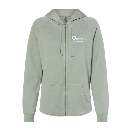 LADIES FULL ZIP SWEATSHIRT image thumbnail