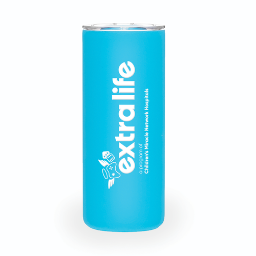 EXTRA LIFE 11 OZ. TUMBLER / CAN COOLER image thumbnail