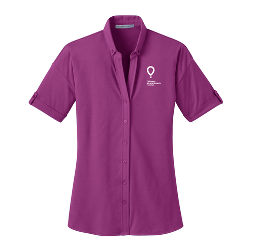 LADIES BUTTON FRONT SHIRT image thumbnail