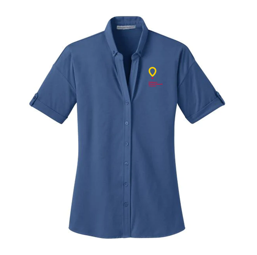 LADIES BUTTON FRONT SHIRT image thumbnail