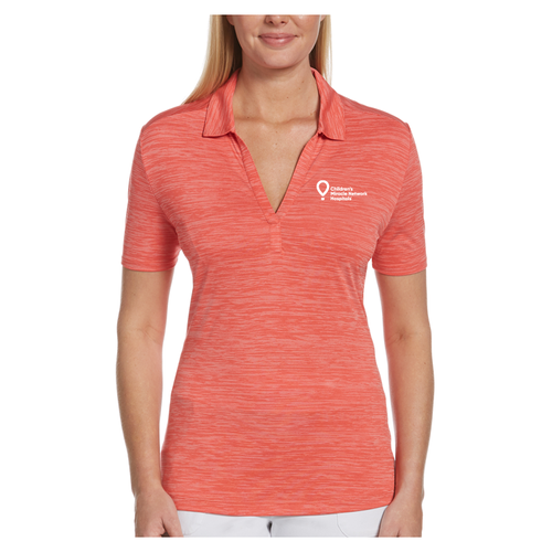 LADIES BROKEN STRIPE CALLAWAY POLO  image thumbnail