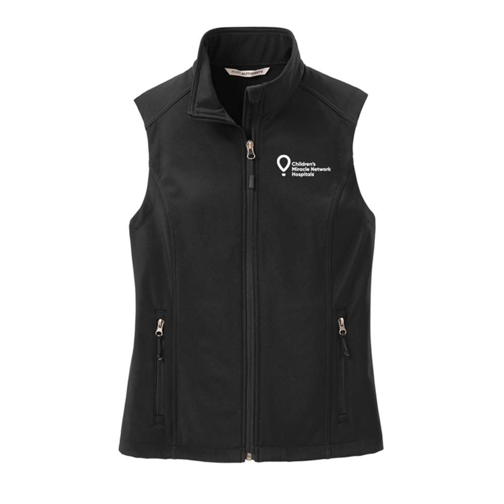 LADIES CORE SOFT SHELL VEST  primary image