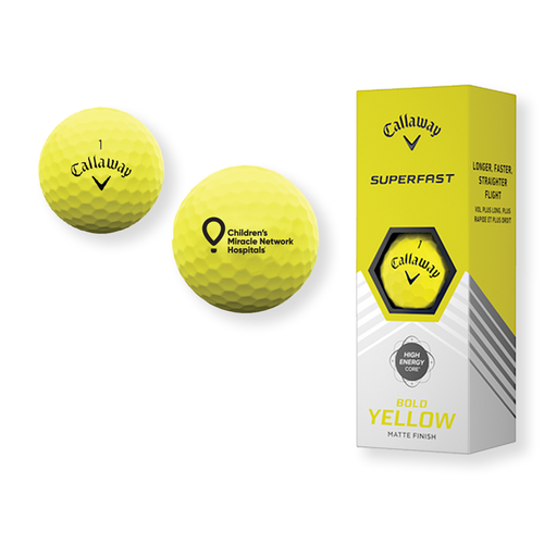 GOLF BALLS / CALLAWAY SUPERFAST YELLOW image thumbnail