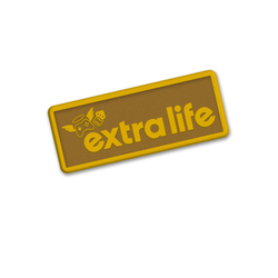 Image of PIN / EXTRA LIFE GOLD