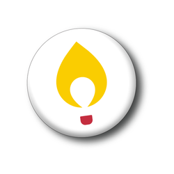 Image of BUTTON / DANCE MARATHON FLAME