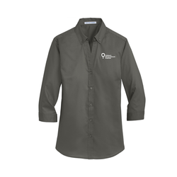 Image of WOMEN'S 3/4-SLEEVE SUPERPRO™ TWILL SHIRT
