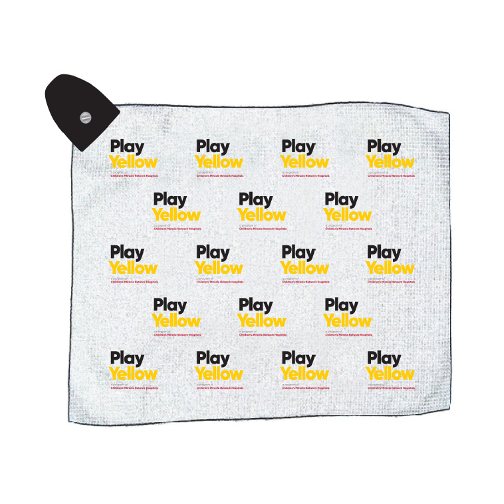 PLAY YELLOW WAFFLE TOWEL primary image