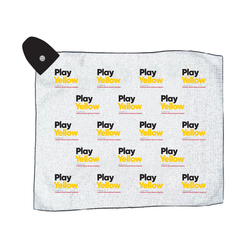 Image of PLAY YELLOW WAFFLE TOWEL