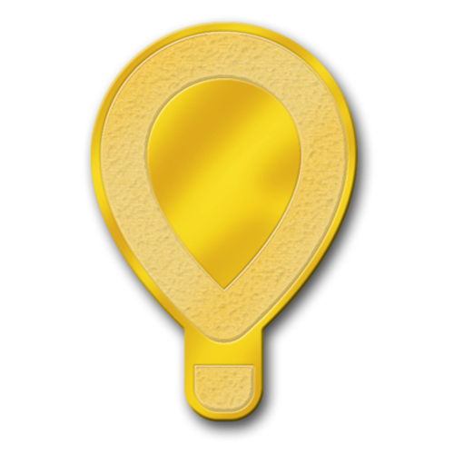 PIN / GOLD SANDBLAST image thumbnail