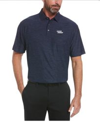 Image of Perry Ellis Space Dye Polo - Navy