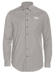 Image of Men's Perry Ellis Stretch Dress Shirts - Gray