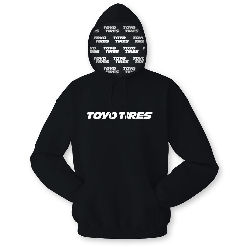 Pullover Hoodie w/ Toyo Tires Lining - Black primary image
