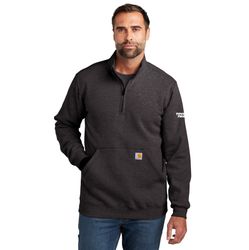 Image of Carhartt Midweight ¼ Zip (Charcoal)