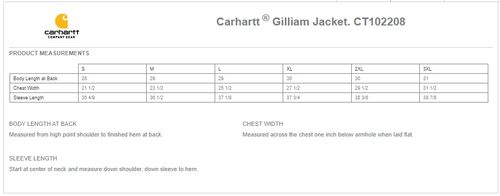 Carhartt Gilliam Jacket (Black) image thumbnail