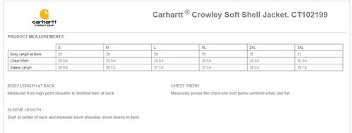 Carhartt Crowley Soft Shell Jacket (Black) image thumbnail