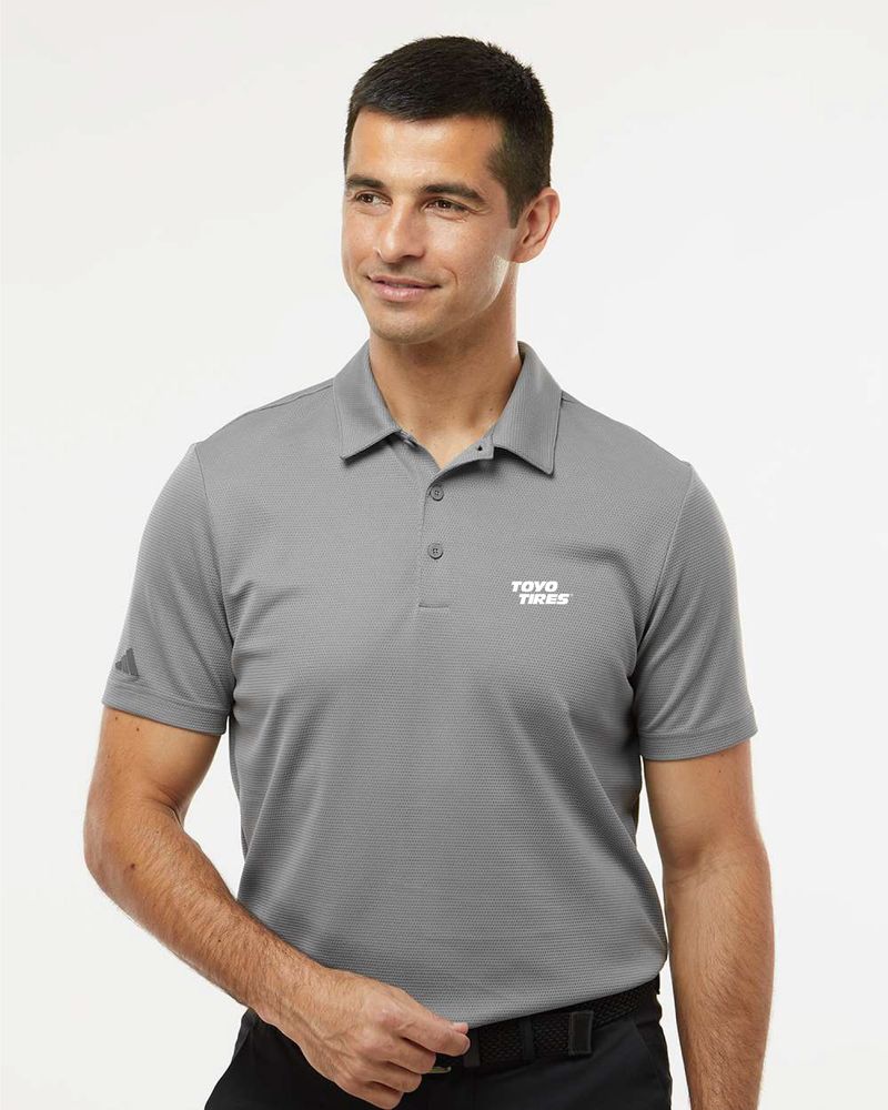Adidas Micro Pique Polo – Grey primary image