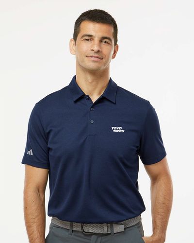 Adidas Micro Pique Polo – Navy image thumbnail