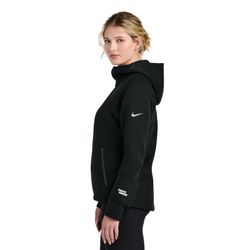 Image of Ladies Nike Tech Fleece Hoodie - Black