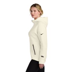 Image of Ladies Nike Tech Fleece Hoodie - Ivory